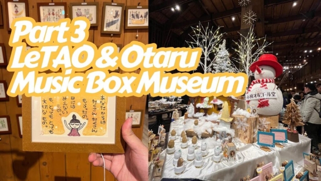 POV Otaru: LeTAO & Otaru Music Box Museum 🎶 | Walking Tour