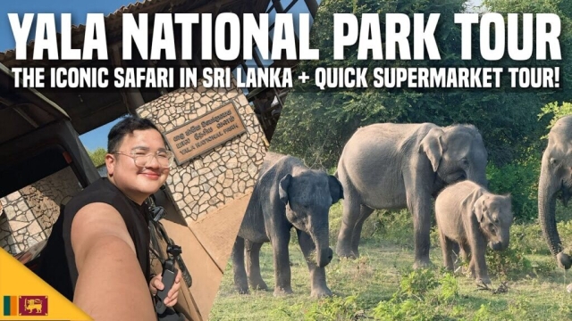 EXPLORING SRI LANKA’S TOP SAFARI PARK + LOCAL SUPERMARKET VISIT! 🇱🇰 | Ivan de Guzman