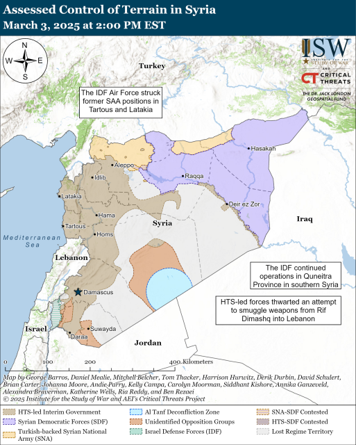 Iran Update, March 3, 2025